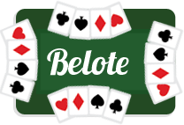 Jeu de cartes : belote